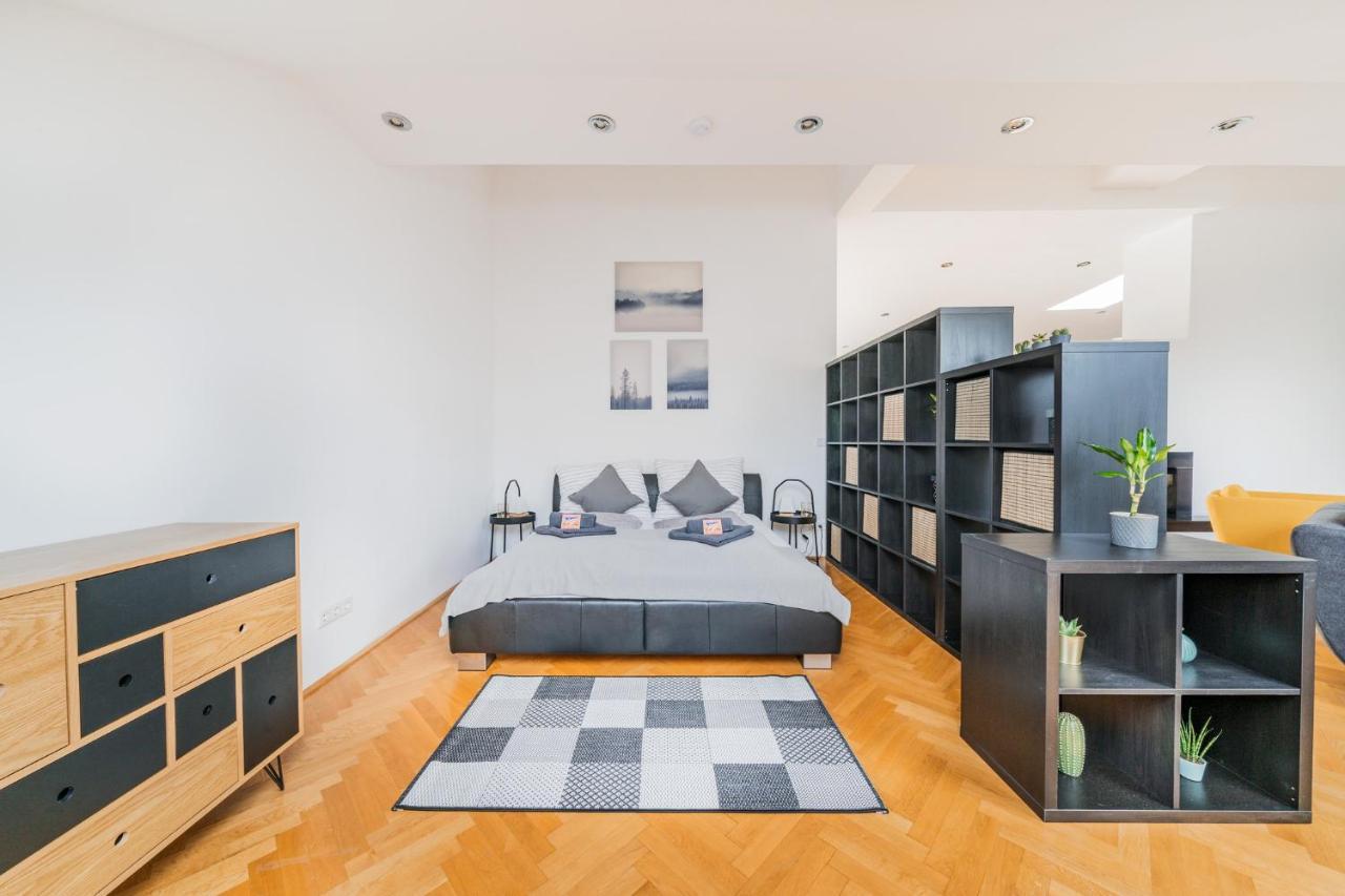 Penthouse Apartment - Sauna - Terrasse - Kamin - Ac Vienna Exterior photo